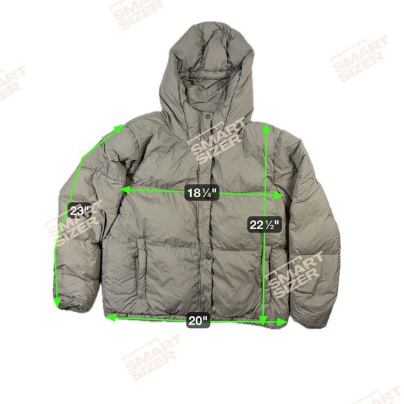 prAna Hellebore Down Puffer Jacket Sage Green RDS 650 Fill Size Medium - Picture 2 of 7